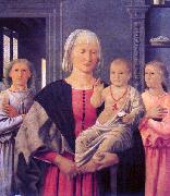 Piero della Francesca Madonna di Senigallia painting